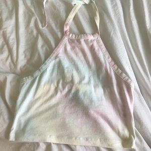Pacsun Tye-dye halter top